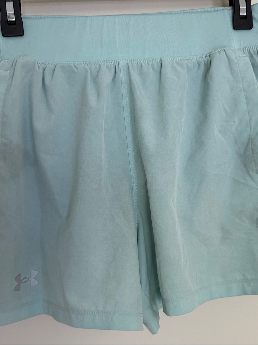 Under Armour Women's Mint Green Athletic Shorts